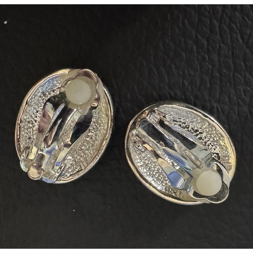 Blue/Silver Costume Jewelry Bundle, 4 Pieces, Necklaces, Clip-On Earrings, Owl - Picture 3 of 9
